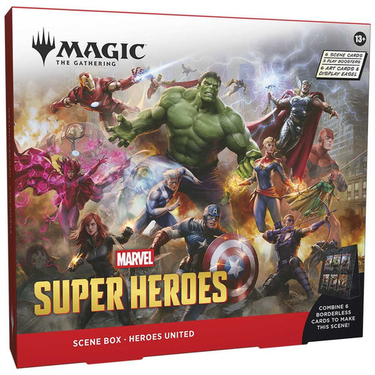 Magic: The Gathering: Marvel Super Heroes Scene Box Heroes United