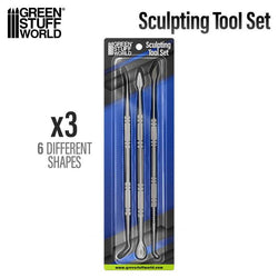 Green Stuff World: 3x Sculpting Tools