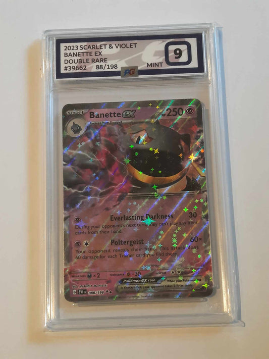 Pokemon - PG 9 Pokegrade - Banette ex (088/198) [Scarlet & Violet: Base Set]
