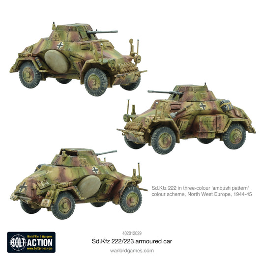 Sd.Kfz 222/223 armoured car Bolt Action