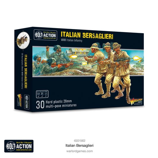 Bolt Action Italian Bersaglieri plastic boxed set