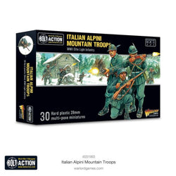 Bolt Action Italian Alpini Mountain Troops