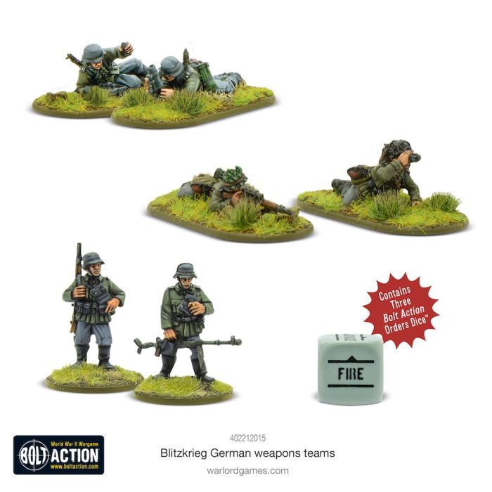 Blitzkrieg german weapons teams