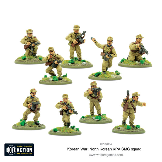 Korean War: North Korean KPA LMG squad (Pre-Order) DELAYED