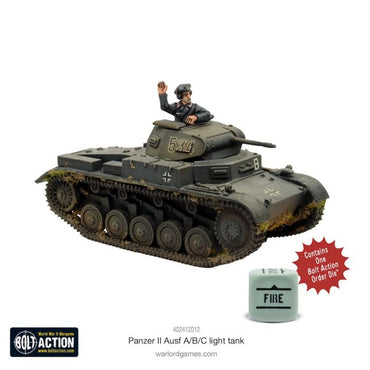 Bolt Action Panzer II AUSF A/B/C