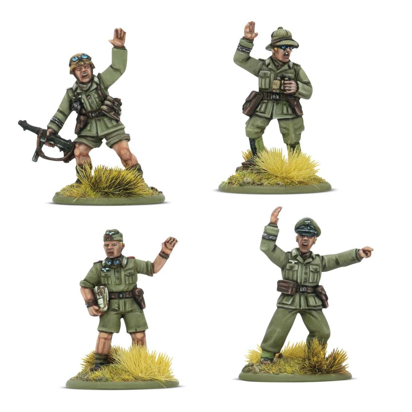 Bolt Action Afrika Korps platoon commanders