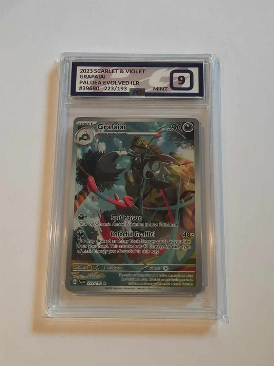 Pokemon - PG 9 Pokegrade - Grafaiai (223/193) [Scarlet & Violet: Paldea Evolved]