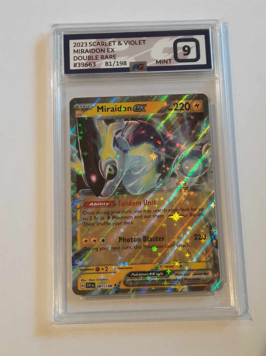 Pokemon - PG 9 Pokegrade - Miraidon ex (081/198) [Scarlet & Violet: Base Set]