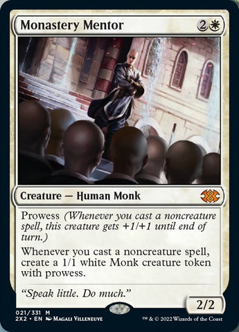 Monastery Mentor [Double Masters 2022]