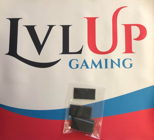 25x50mm Rectangular Bases x 5 - Lvl Up Supplies