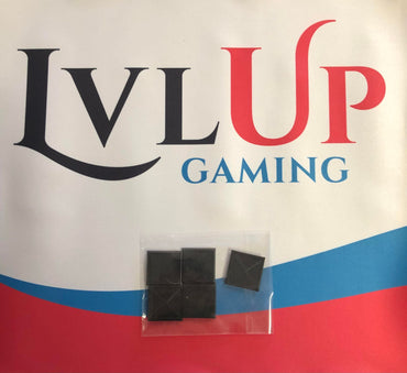 32mm Square Bases x 5 - Lvl Up Supplies