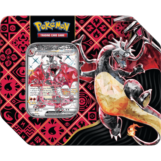 Pokemon TCG: Scarlet & Violet 4.5 Paldean Fates 5-Booster Tin - Charizard