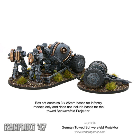 Konflikt 47 German Towed Schwerefeld Projektor (Heavy Infantry crew)