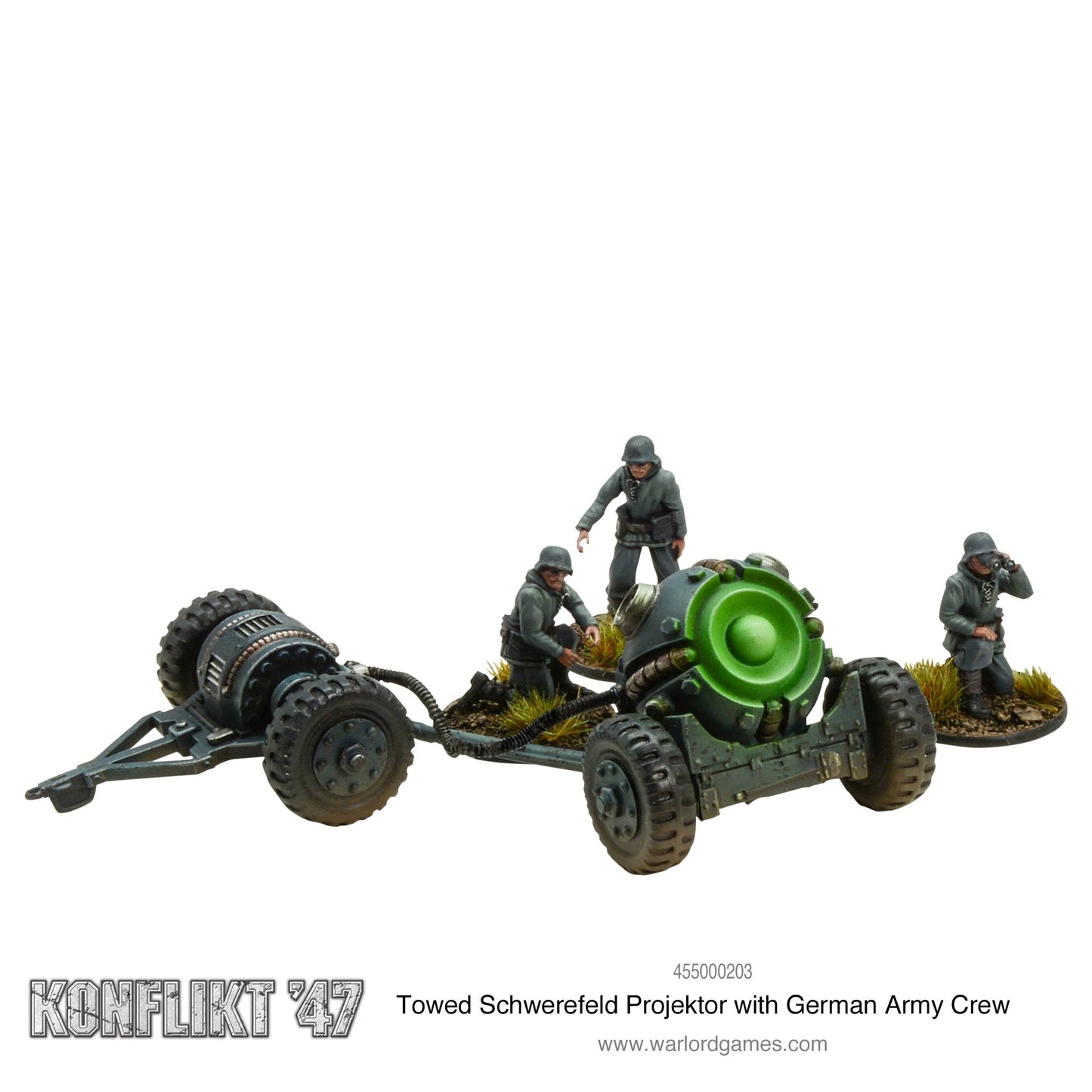 Konflikt 47 Towed Schwerefeld Projektor (German Army Crew)