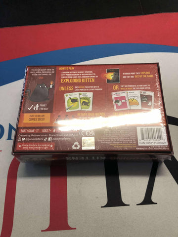 Exploding Kittens: Original Edition Board Game (DAMAGED BOX)