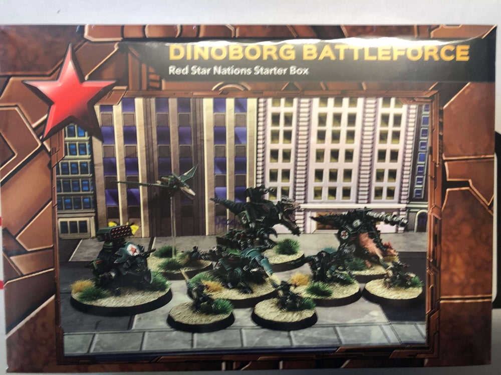 Bot War Dinoborg Battleforce - Red Star Nations Starter Box