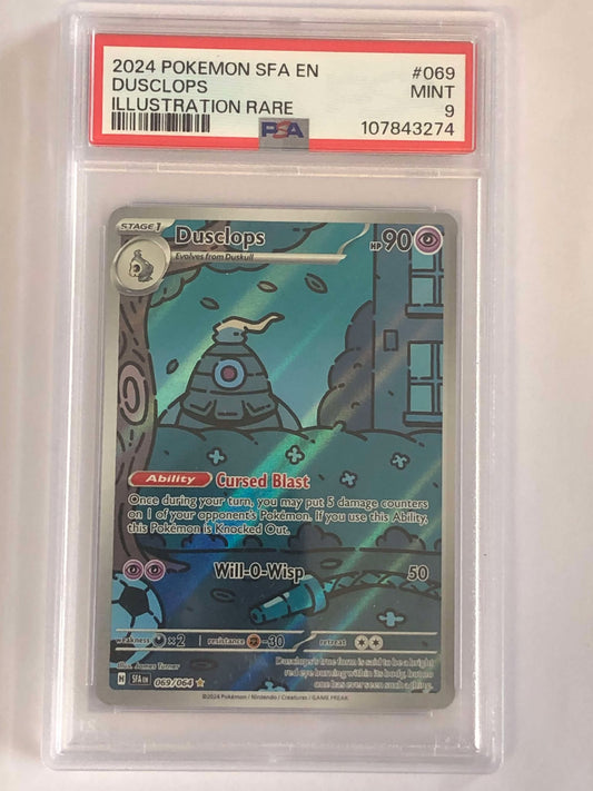 Pokemon - PSA 9 - Dusclops (069/064) [Scarlet & Violet: Shrouded Fable]