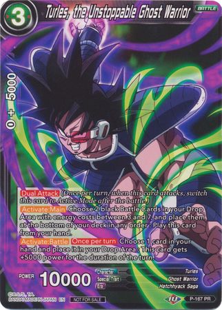 Turles, the Unstoppable Ghost Warrior (P-167) [Promotion Cards]
