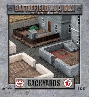 Battlefield In a Box - European: Backyards (x4)