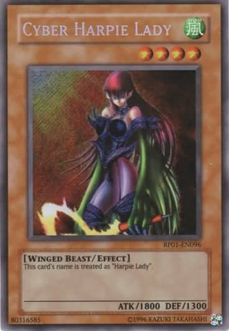 Cyber Harpie Lady [RP01-EN096] Secret Rare