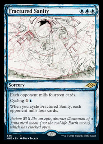 Fractured Sanity (Sketch) [Modern Horizons 2]