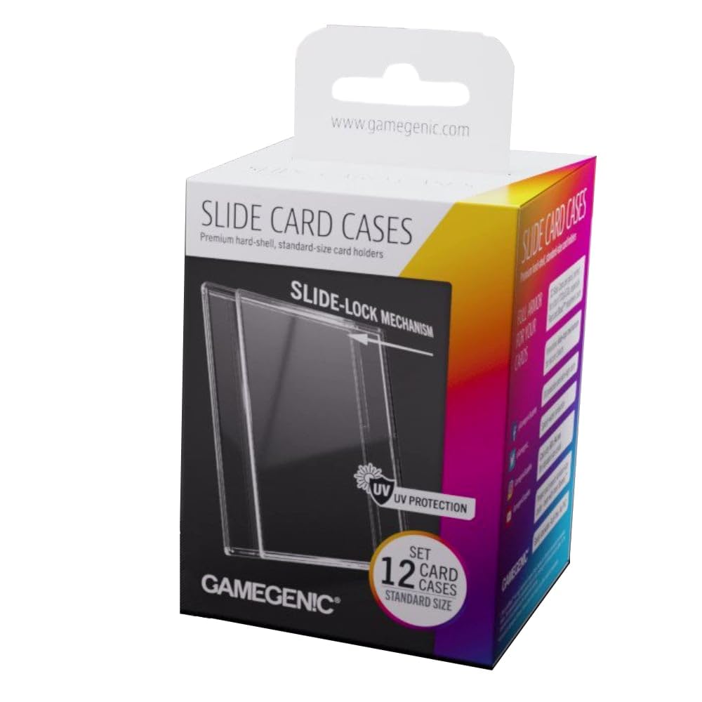 Gamegenic Slide Card Cases - Set of 12