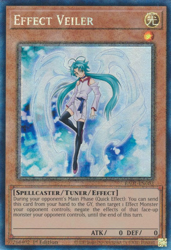 Effect Veiler [RA01-EN003] Prismatic Collector's Rare