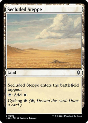 Secluded Steppe [Murders at Karlov Manor Commander]