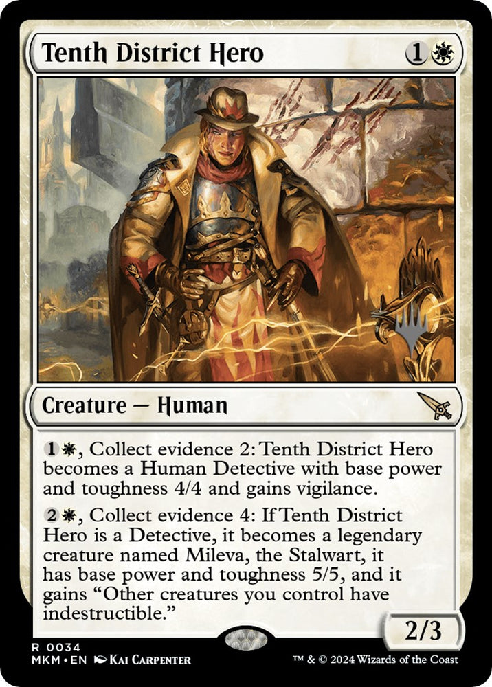 Tenth District Hero (Promo Pack) [Murders at Karlov Manor Promos]