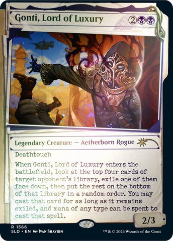 Gonti, Lord of Luxury (Rainbow Foil) [Secret Lair Drop Series]