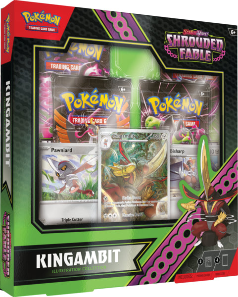 Pokémon TCG: Scarlet & Violet Shrouded Fable - Illustration Rare Collection Kingambit