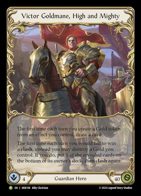 Victor Goldmane, High and Mighty [HER106] (Promo)  Rainbow Foil