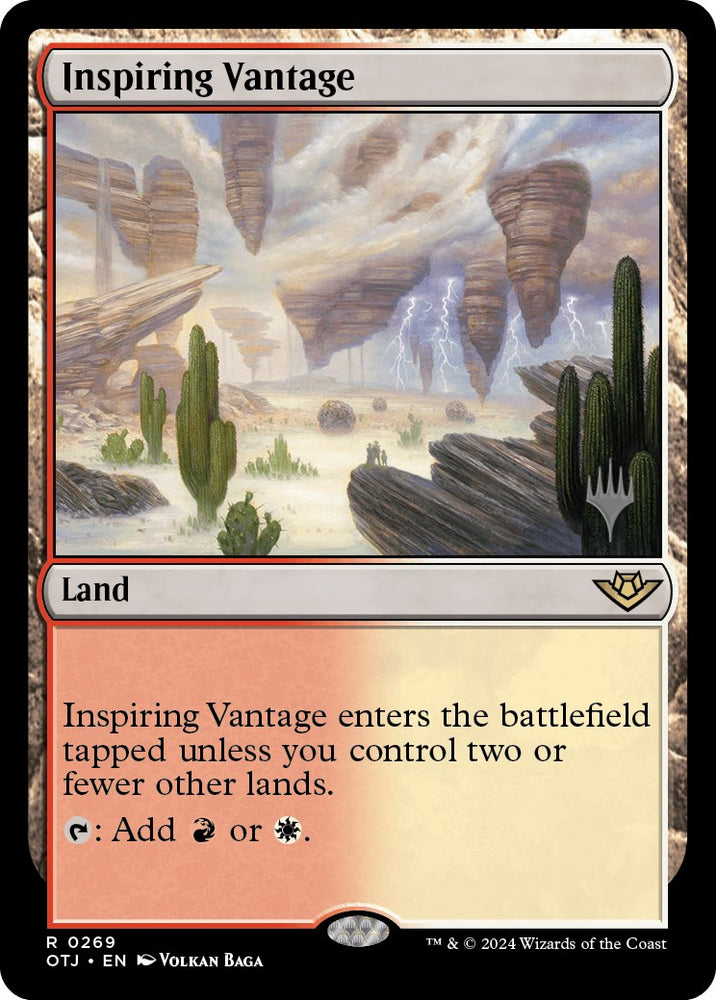 Inspiring Vantage (Promo Pack) [Outlaws of Thunder Junction Promos]