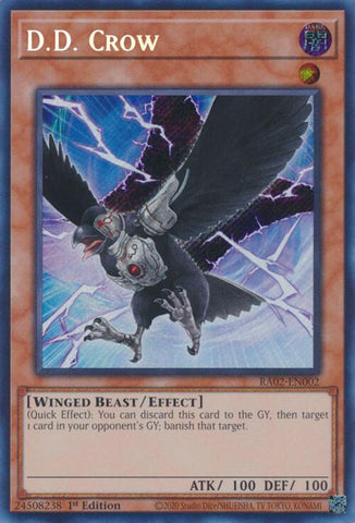 D.D. Crow (Secret Rare) [RA02-EN002] Secret Rare