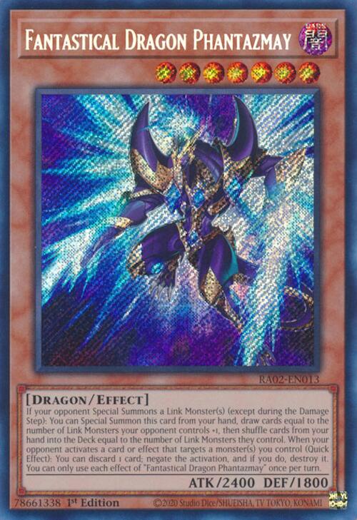 Fantastical Dragon Phantazmay (Alternate Art) (Secret Rare) [RA02-EN013] Secret Rare