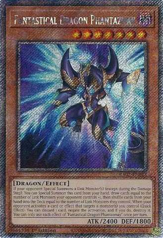 Fantastical Dragon Phantazmay (Alternate Art) (Platinum Secret Rare) [RA02-EN013] Platinum Secret Rare