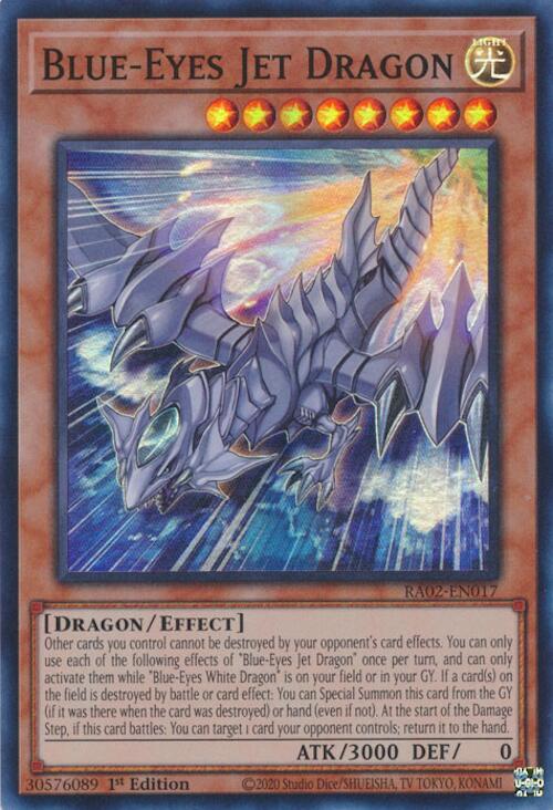 Blue-Eyes Jet Dragon [RA02-EN017] Super Rare