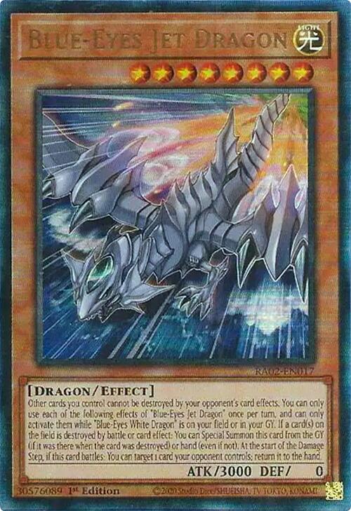 Blue-Eyes Jet Dragon (PUR) [RA02-EN017] Prismatic Ultimate Rare