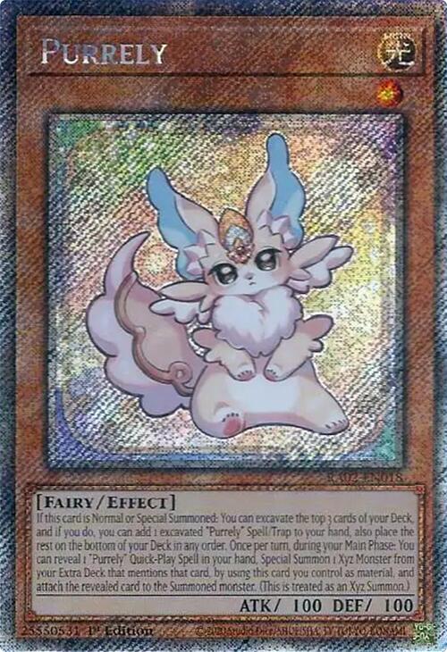 Purrely (Platinum Secret Rare) [RA02-EN018] Platinum Secret Rare