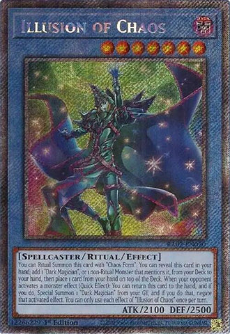 Illusion of Chaos (Platinum Secret Rare) [RA02-EN020] Platinum Secret Rare