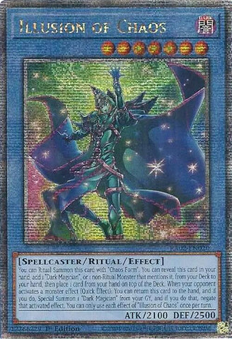 Illusion of Chaos (Quarter Century Secret Rare) [RA02-EN020] Quarter Century Secret Rare