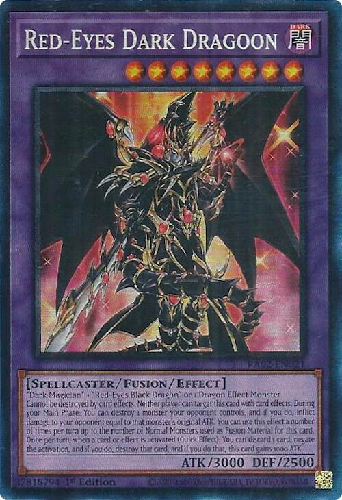 Red-Eyes Dark Dragoon (PCR) [RA02-EN021] Prismatic Collector's Rare