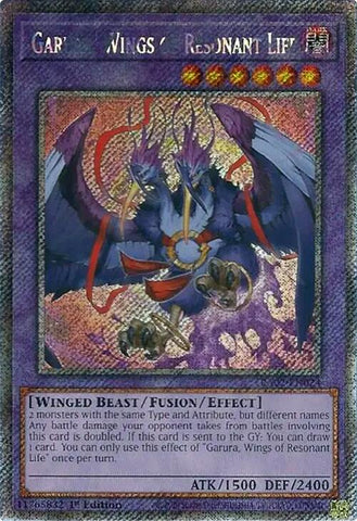 Garura, Wings of Resonant Life (Platinum Secret Rare) [RA02-EN024] Platinum Secret Rare