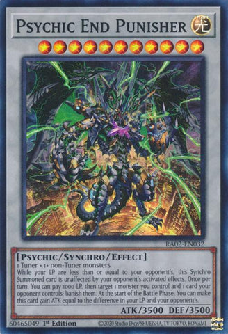 Psychic End Punisher [RA02-EN032] Super Rare