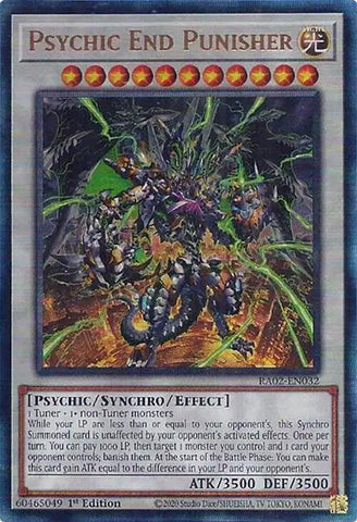 Psychic End Punisher (PUR) [RA02-EN032] Prismatic Ultimate Rare