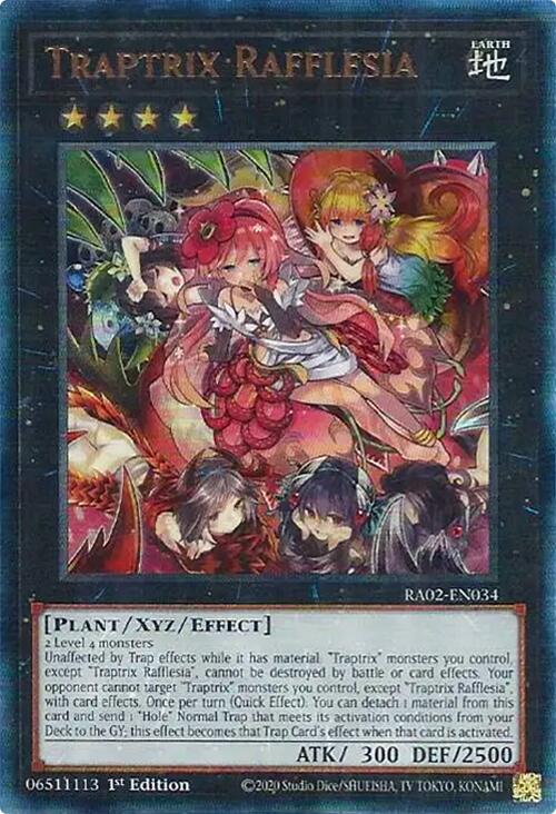 Traptrix Rafflesia (PUR) [RA02-EN034] Prismatic Ultimate Rare