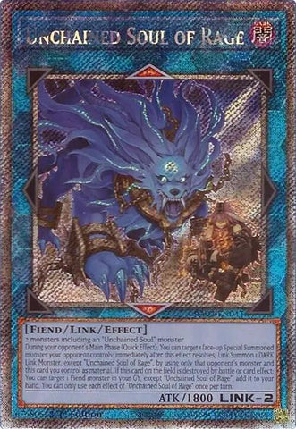 Unchained Soul of Rage (Platinum Secret Rare) [RA02-EN041] Platinum Secret Rare