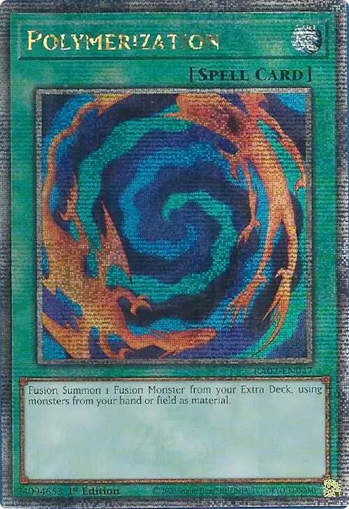 Polymerization (Quarter Century Secret Rare) [RA02-EN047] Quarter Century Secret Rare