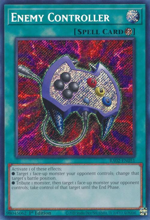 Enemy Controller (Secret Rare) [RA02-EN051] Secret Rare