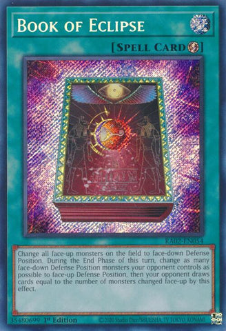 Book of Eclipse (Secret Rare) [RA02-EN054] Secret Rare